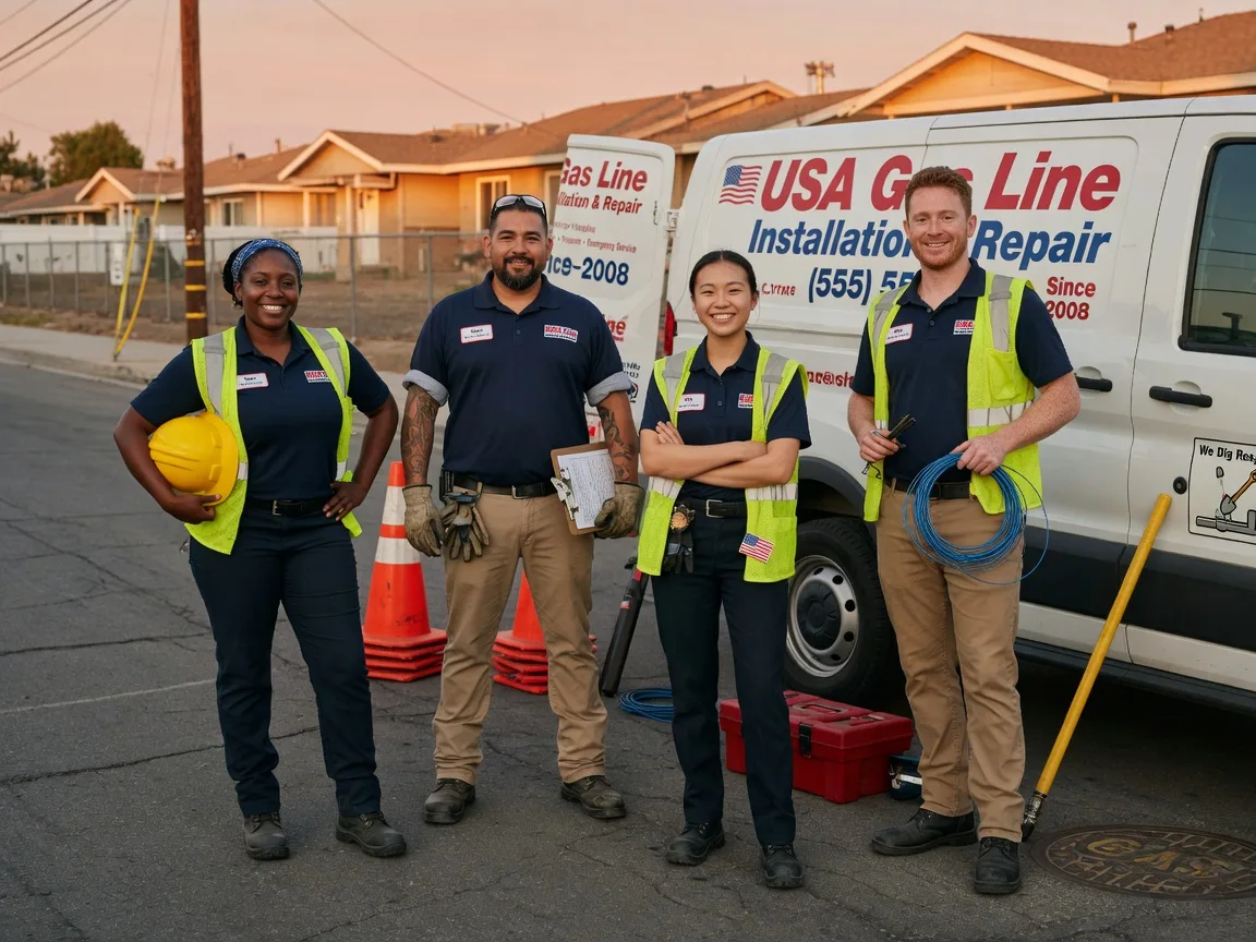 Gas Line Installation company in Gilbert, PA